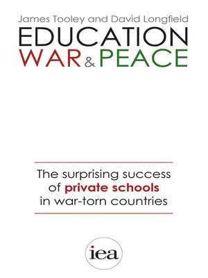 cover image of Education, War and Peace